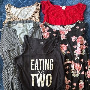Maternity tank top lot